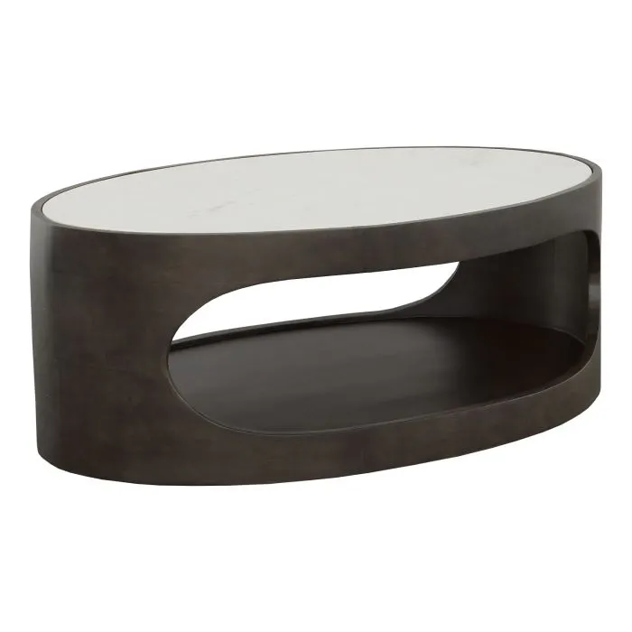 Fairfield Furniture 8016-46 Ashbury Oval Cocktail Table