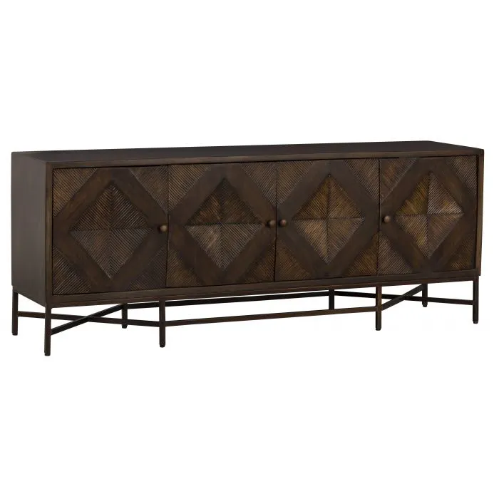 Fairfield Furniture 8052-MC Sundries Palm Leaf Credenza