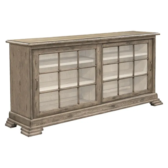 Fairfield Furniture 8063-82 Arcadian Sliding Glass Door Credenza