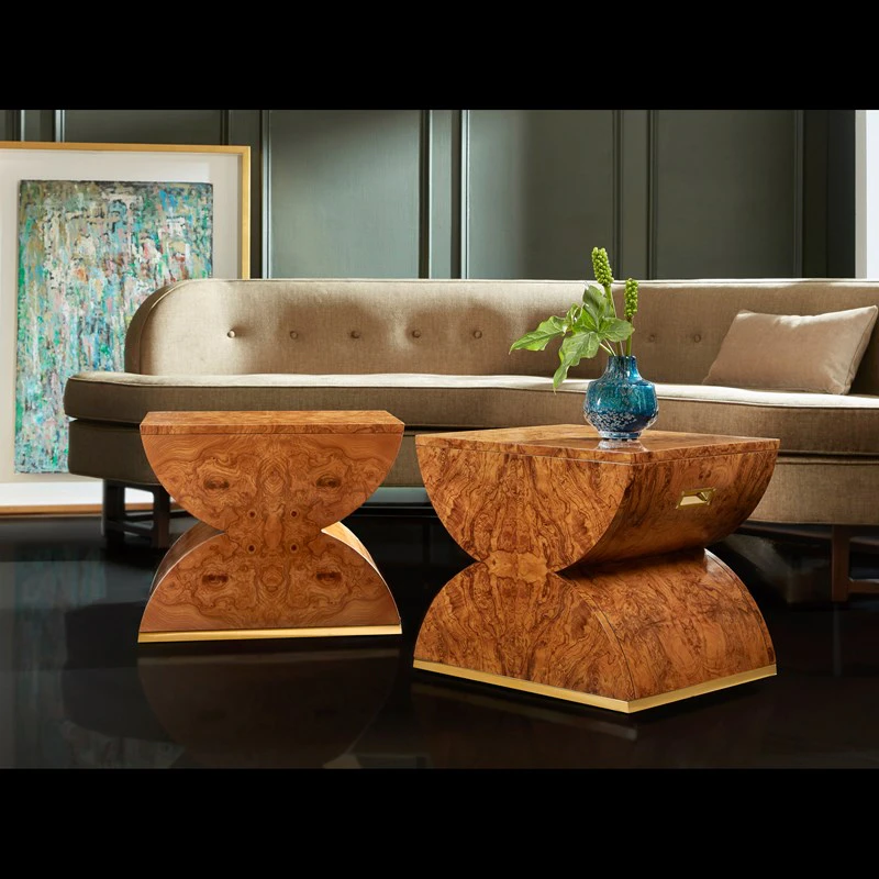 Modern History MH1190F01 Geometric Stool Olive Ashe Modern History MH1190F01 Geometric Stool Olive Ashe