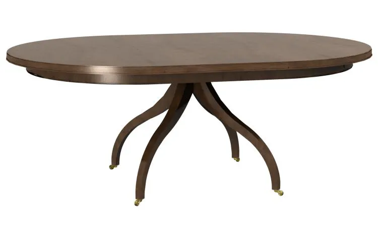 Hickory Chair HC181-71 Ingold Round Expansion Top Mahogany